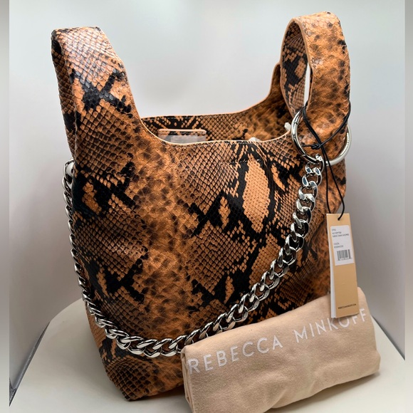 Rebecca Minkoff Bags Rebecca Minkoff Python Embossed Leather Bag